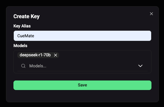 Set API Key Information