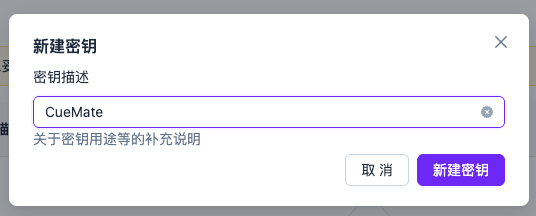 设置 API Key 信息
